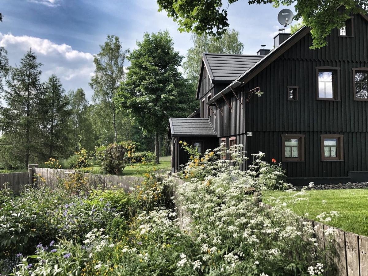 Ferienhaus Berghuette Vogtland In Klingenthal Villa Bagian luar foto