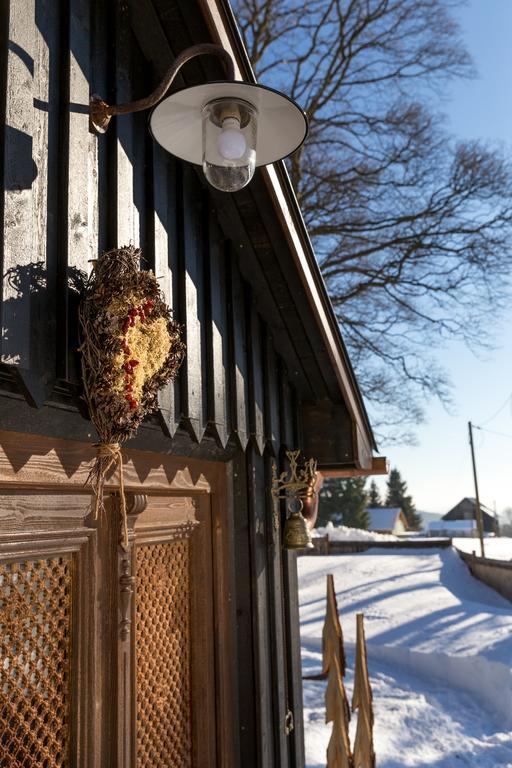 Ferienhaus Berghuette Vogtland In Klingenthal Villa Bagian luar foto