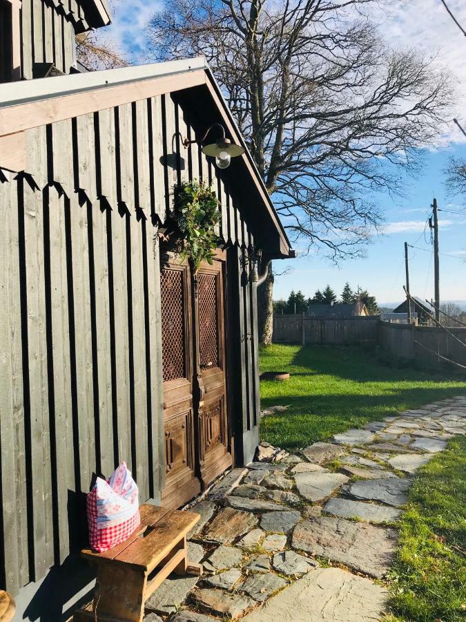 Ferienhaus Berghuette Vogtland In Klingenthal Villa Bagian luar foto