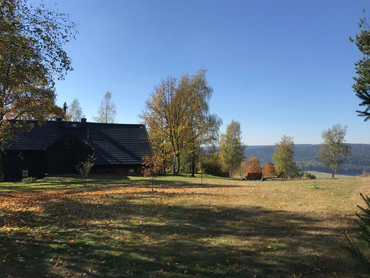 Ferienhaus Berghuette Vogtland In Klingenthal Villa Bagian luar foto